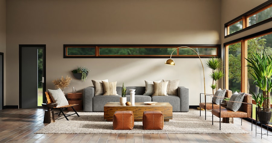 Living room interior design